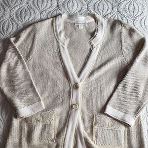 Coldwater Creek sweater jacket